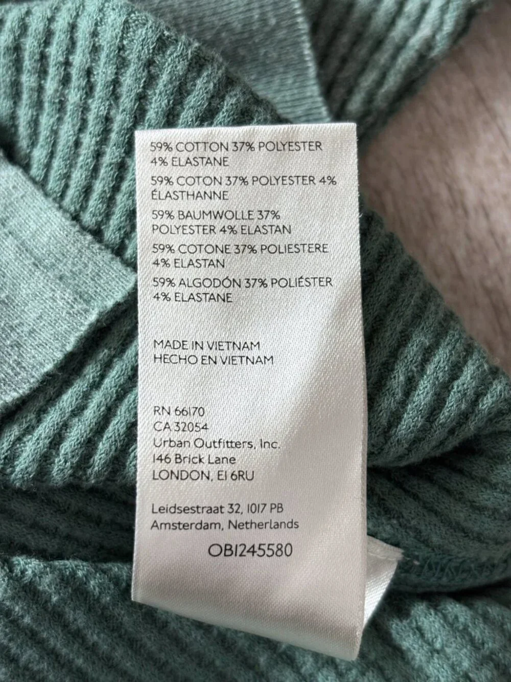 Free People We The Free Buttercup Thermal Top Green Size S Off Duty Granola Girl